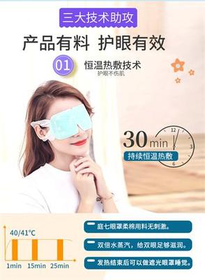 蒸汽眼罩源頭工廠 庭七日用品代加工，打造專業舒適的熱敷體驗